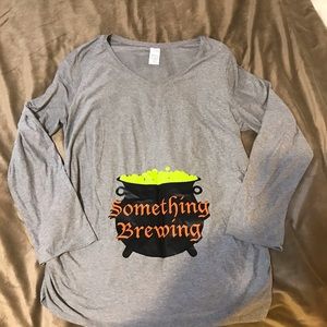 Maternity Halloween shirt